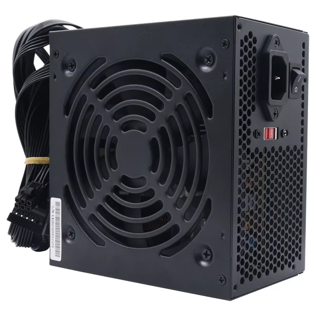 PC Power Supply PSU 500W 80 PLUS ATX, Stable Power Supply for PC Gaming Desktop, OEM Factory Wholesale