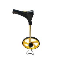 Outils à main de qualité industrielle Roue de mesure de distance durable Poignée pliante en acier ABS Emballage de boîte