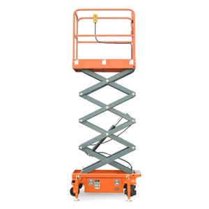 Nhà Máy Giá 6M 8M 10M 500kg Công suất di động theo dõi Kéo Cắt kéo nhỏ tự hành nền tảng làm việc trên không - Product Image 6