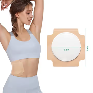 Compresa de Aceite de Ricino, 4 Capas Absorbentes, Hipoalergénica, Hidratante y Nutritiva, Certificada CE, Parche para el Cuidado de la Piel, Uso Externo - Product Image 2