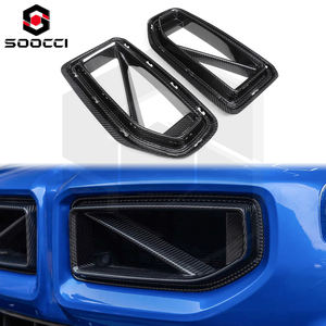 Grille améliorée en fibre de carbone sèche style SQ pour BMW G87 M2 Coupé Grille de radiateur avant Splitter Double <span class=keywords><strong>Kidney</strong></span> Bumper Lip Grill - Product Image 1