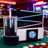 Machine de loterie de casino, système de loterie automatique, équipement de loterie avec design de boules hautement transparentes, machine de loterie de divertissement