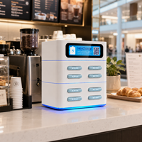 Estación de Carga Portátil para Teléfonos Móviles en Restaurantes, Alquiler de Power Bank, Estación de Carga sin Incluir Power Banks