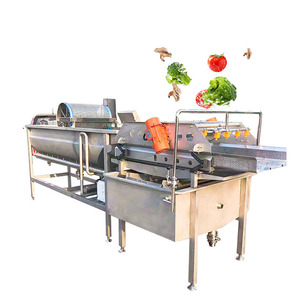 Laveuse de fruits et légumes, machine à nettoyer les légumes à feuilles, machine à laver le chou, la laitue et les radis marinés - Product Image 5