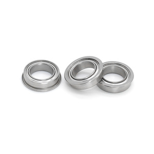 Roulement à billes à gorge profonde à bride en acier inoxydable SFR1810ZZ, acier chromé, 7,9*12,7/13,8*4 mm, précision P4, 2RS ZZ, huile de nylon - Product Image 2