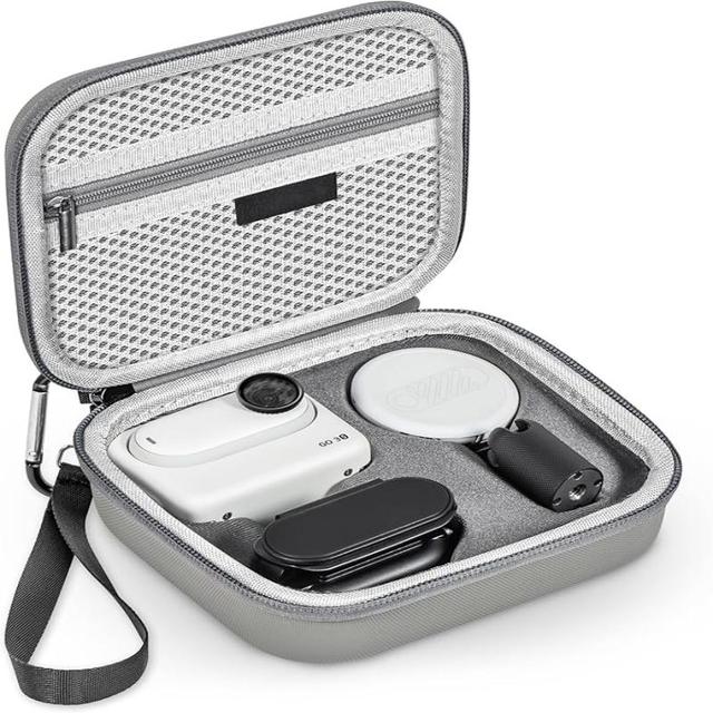 Hard Shell Travel Mini Protective Camera Storage Bag Carrying Case for Insta360 GO 3 Action Camera Combo and Accessories