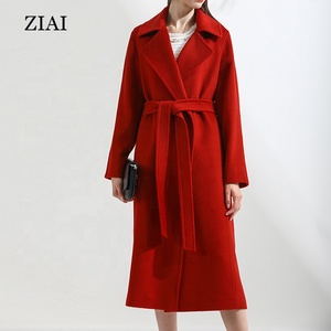 Vente en gros <span class=keywords><strong>manteau</strong></span> en cachemire <span class=keywords><strong>camel</strong></span> pour femmes <span class=keywords><strong>mi</strong></span>-<span class=keywords><strong>long</strong></span> haut de gamme hiver nouveau petit <span class=keywords><strong>manteau</strong></span> en laine style Hepburn - Product Image 5