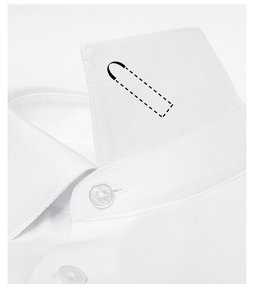 Chemise en Tencel et <span class=keywords><strong>Laine</strong></span> Modale pour Homme – Style Business Décontracté, Coupe Slim, Infroissable, Manches Longues - Product Image 4