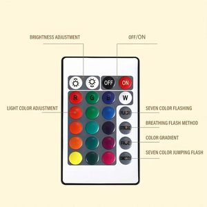 Vente en gros de lampes de nuit nordiques modernes carrées avec motif d'ondulation dynamique de vagues océaniques multicolores pour la décoration de chambre à coucher - Product Image 2