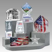 Trophée étoile en cristal personnalisé en gros, trophée K9 de haute qualité, récompenses en cristal, souvenir de haute qualité