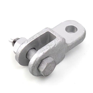 Double Ear ZBD Right Angle Clevis For Heavy Duty Tension <b>String</b> Assembly Of Medium Voltage Power Communication Fiber Lines - Product Image 3