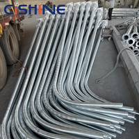 Postes de Iluminación de Calle Octagonales de Acero Galvanizado Cishine de 15 pies, 20 pies, 25 pies, 30 pies, 35 pies, 40 pies, 5M, 6M, 7M, 8M, 9M, 10M, 12M, 14M, 15M