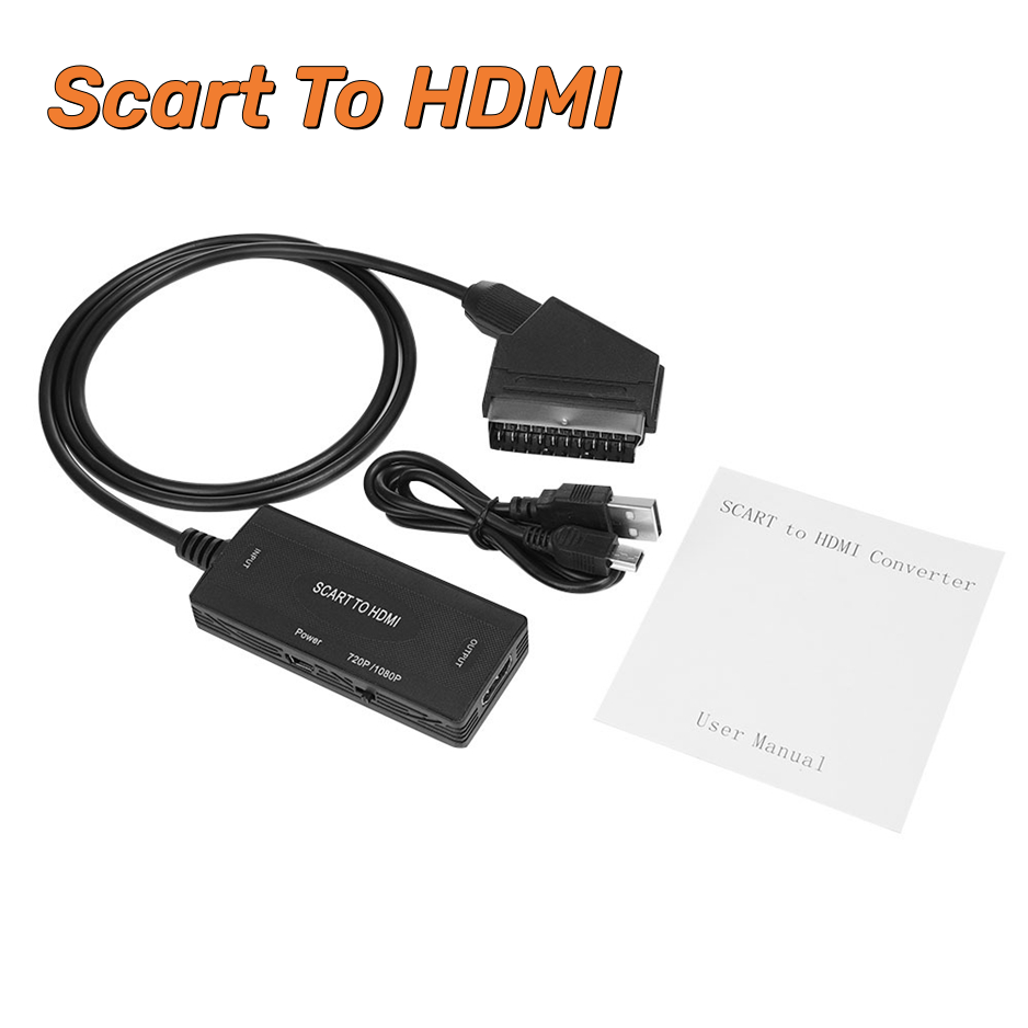 SCART noir vers HDMI