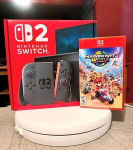 Consola de Videojuegos Nintendo Switch 2 en Oferta, Paquete Mario Kart World, Reproductor de Juegos Portátil de Calidad, Incluye Consola con Descarga - Product Image 3