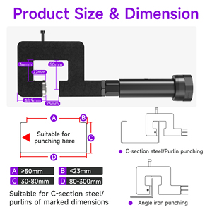 Llave <span class=keywords><strong>de</strong></span> impacto inalámbrica <span class=keywords><strong>de</strong></span> 20 V sin escobillas tipo C, herramienta eléctrica profesional industrial para la extracción <span class=keywords><strong>de</strong></span> acoplamientos <span class=keywords><strong>de</strong></span> tuberías <span class=keywords><strong>de</strong></span> andamios - Product Image 2