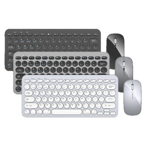 Yixin 910 sessiz şarj için Bluetooth kablosuz klavye fare Set yeni nokta çift modlu Laptop için USB arayüzü plastik yapılmış - Product Image 1