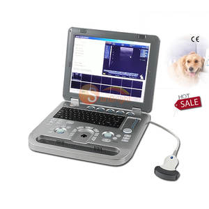 SUN-800D VET mesin ultrasonik, peralatan pencitraan diagnostik medis pemindai Ultrasound 2D portabel untuk klinik hewan peliharaan - Product Image 1
