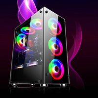 Haute qualité Core I9 I7 I5 32GB Ram SSD HDD RTX 3060 3070 580 8GB carte graphique ordinateur de jeu PC de bureau