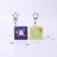 Krell Custom 3D Lenticular Printing Card No Minimum 3D Lenticular Card Photo Frame with 3D Cartoon Image Plastic Crafts