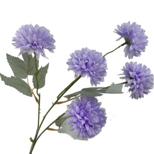 <span class=keywords><strong>Chrysanthème</strong></span> à 5 têtes, longue tige unique, fleur artificielle élégante, décoration de la maison, mariage, fenêtre, <span class=keywords><strong>prix</strong></span> de gros bas - Product Image 4