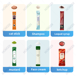 เครื่องบรรจุแบบปิดผนึกด้านหลังพร้อมปั๊มถ่ายโอน เหมาะสำหรับบรรจุภัณฑ์ซอสถั่ว ซอสมะเขือเทศ อาหารเหลว และสารเคมี - Product Image 4