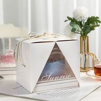 Boîtes à gâteaux en carton en gros à prix abordable pour cadeaux, anniversaires, mariages et emballages alimentaires