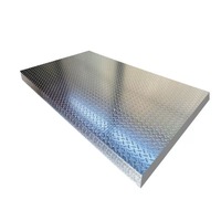 Plaque d'acier antidérapante à carreaux diamantés, épaisseur 6 mm, acier au carbone laminé à chaud, plaque à marches pour escaliers, passerelles et sols