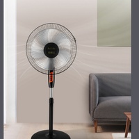 Ventiladores de Pie al por Mayor, Precio de Fábrica, 220V, Ventilador Eléctrico Oscilante de Pie para Dormitorio, Moderno, para Interiores