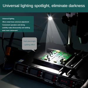 YIHUA 1000B IR <span class=keywords><strong>infrarouge</strong></span> BGA préchauffeur <span class=keywords><strong>fer</strong></span> à <span class=keywords><strong>souder</strong></span> Station de reprise d'air chaud 4-en-1 BGA SMD Station de soudage reprise dessoudage - Product Image 4