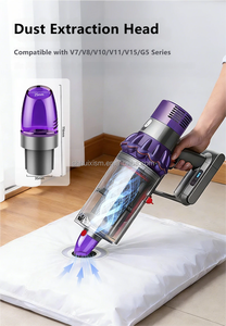 Adaptateur d'aspiration rapide pour sacs de <span class=keywords><strong>rangement</strong></span> de vêtements, buse de pompe à air pour aspirateurs <span class=keywords><strong>Dyson</strong></span> V7 V8 V10 V11 <span class=keywords><strong>V15</strong></span> - Product Image 2