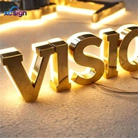 Enseigne lumineuse personnalisée haut de gamme avec logo rétroéclairé, IP65, LED, métal, 3D, transformateur AC, compatible Homekit, télécommande, XC SIGN, garantie 1 an