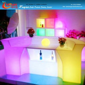 مجموعات حديثة من الزوايا LED ، أثاث بلاستيكي ملون مقاوم للماء للمنزل والفندق الخارجي لحفلات الكوكتيلات والنوادي الليلية - Product Image 2