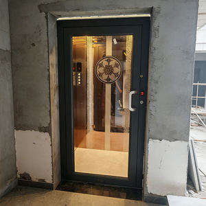 Lift Hidrolik Rumah Modern untuk Penggunaan Hunian, Lift Rumah Kecil Mewah Berbahan Kaca, Lift Penumpang Vertikal Kompak untuk Vila - Product Image 6