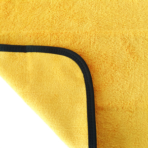 Chất Lượng Cao 400gsm San Hô Lông Cừu Sang Trọng Nhanh Chóng Khô Rửa Xe Khăn Dày Thấm Sợi Nhỏ Làm Sạch Vải Chi Tiết Xe - Product Image 6