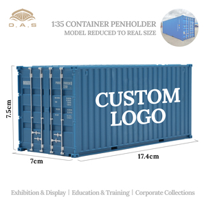 SINOTRANS Plastic Storage Box <strong>Model</strong> <strong>Scale</strong> 1:35 <strong>Shipping</strong> <strong>Container</strong> O.A.S Factory Customizable Pen Holder <strong>Model</strong> - Product Image 3