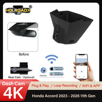 Enregistreur vidéo intégré OEM avant 4K 2160P sur mesure pour Honda Accord 2023 - 2026 11e génération avec WiFi, application et G-Sensor, garantie 1 an