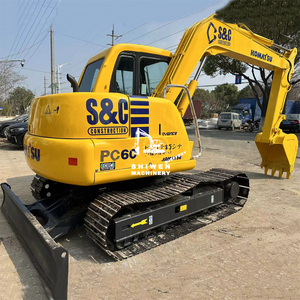 Mini-excavatrice Komatsu PC60 d'occasion en bon état, en stock. Excavatrice sur chenilles d'occasion KOMATSU PC60 PC70 PC75 PC130 à vendre. - Product Image 5