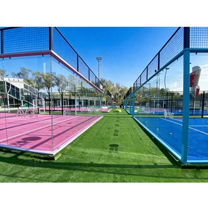 Cancha de Pádel Personalizada de Fácil Montaje, Fabricante de Carpas de PVC para Canchas de Pádel, Techo para Cancha de Pádel Estándar, Cancha de Pádel Panorámica - Product Image 1