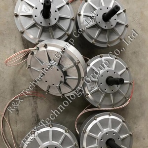 Générateur vertical à axe vertical personnalisé CE 3000W 1200RPM 220V AC à rotor interne, haute efficacité (95%), mini générateur triphasé - Product Image 3
