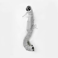 Tuberías de Escape de Alta Calidad sin CEL, de Acero Inoxidable 304, para Mercedes-Benz A45 CLA45 GLA45 W176 2014-2018, Libera la Potencia del Turbo