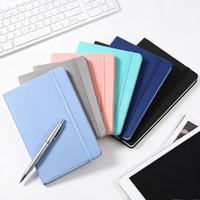 Carnet de notes A5 en cuir PU personnalisé avec sangle élastique, idéal pour les entreprises, avec logo de marque, vente en gros
