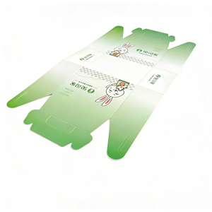 Scatole per Hamburger Bianche Impermeabili Monouso Autoassemblanti <span class=keywords><strong>JAN</strong></span> GOO, Logo Personalizzato, Stampa Flessografica, Dimensioni Personalizzate, Cartone per Alimenti - Product Image 3