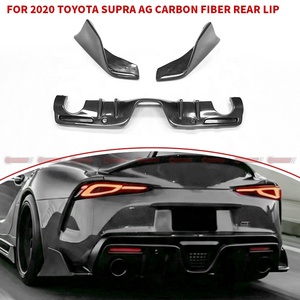 ดิฟฟิวเซอร์หลังคาร์บอนไฟเบอร์สำหรับ Toyota Supra A90 รุ่น AG Style น้ำหนักเบา ช่วยเพิ่มสมรรถนะด้านอากาศพลศาสตร์ สปอยเลอร์หลังทรง Track Styling - Product Image 4
