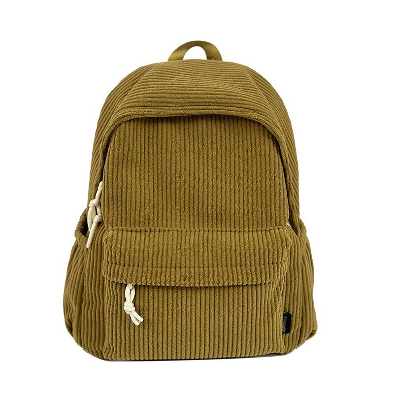 Corduroy Backpack Jansport Style Waterproof Unisex Design