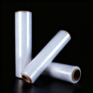 Wholesale Custom Transparent Moisture Proof Strong Adhesion Durable LLDPE Stretch <b>Wrap</b> Biodegradable Packaging <b>Wrap</b> <b>Pallet</b> Film - Product Image 2