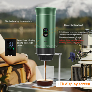 Máy pha cà phê tự làm nóng bằng USB, máy pha cà phê Espresso di động bằng thép không gỉ, hệ thống pha nước nóng, máy pha cà phê Espresso - Product Image 3