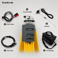 Toptech 30W UHF Radio Externe TRU35 25 km Récepteur GNSS RTK à Constellation Complète Accessoires pour la Topographie Terrestre de Haute Précision