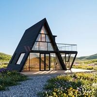 Casa Modular de Acero con Estructura en A, Modelo S900, para Uso en Hoteles y Villas, Diseño Moderno, Ideal para Inversiones Turísticas Residenciales de Lujo
