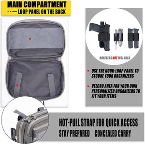 Free sample Tactical Chest Rig <b>Bag</b> Molle Nylon Pouch High Quality Gear for Outdoor Men - Product Image 6