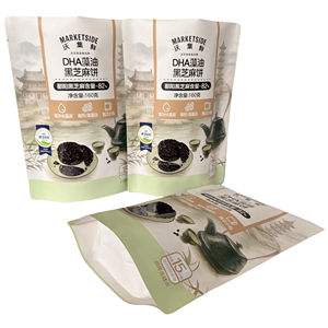 Patates cipsi süt kurutulmuş meyve için MOPP/kağıt/LDPE yapısı ile gıda sınıfı ayakta duran torba ambalaj - Product Image 5